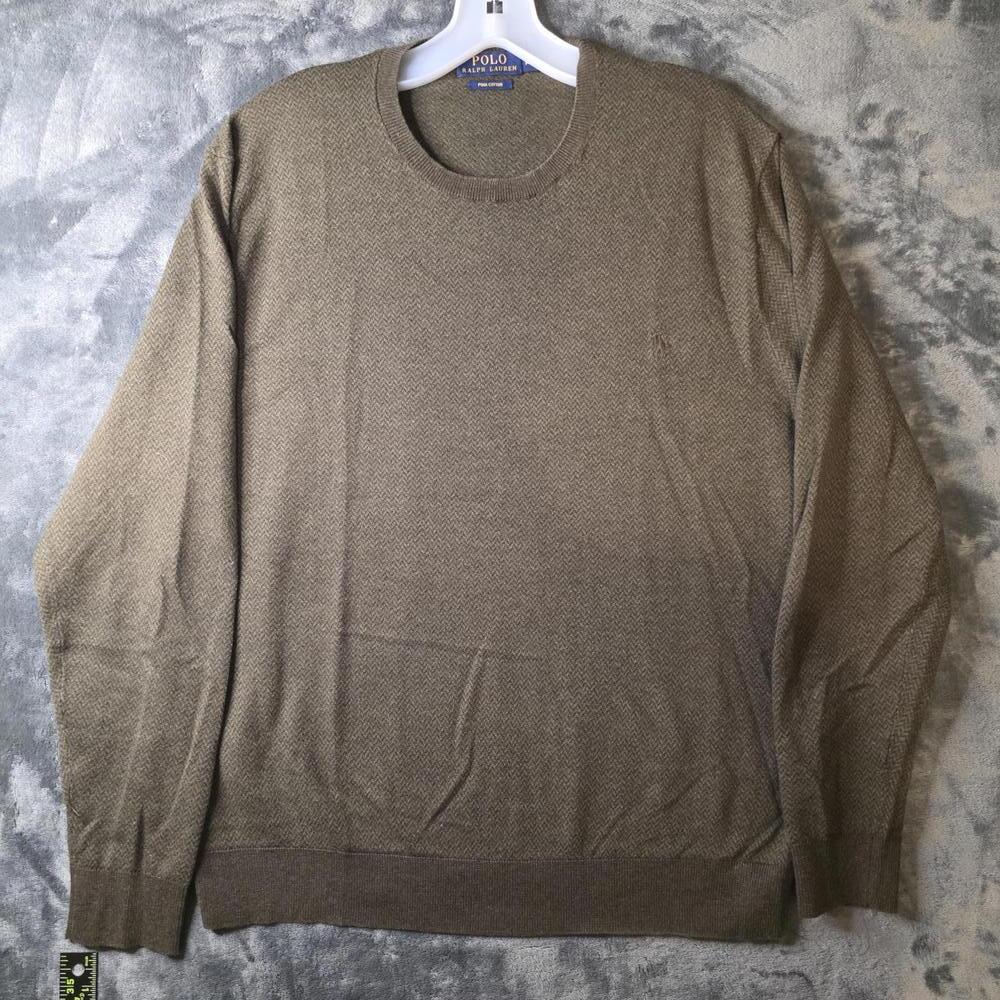Polo Ralph Lauren Pima Cotton Mens Sweater Sz Medium